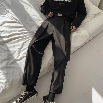 Veluxe Men's Wide-Cut Trousers