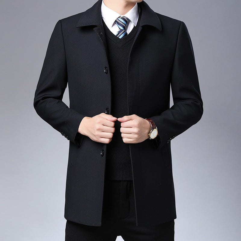 Urban Gentleman Suit Collar Top