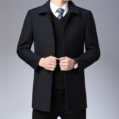 Urban Gentleman Suit Collar Top