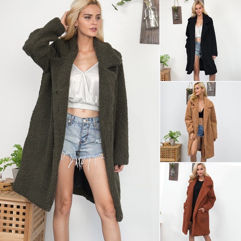 Urban Luxe Faux Fur Coat