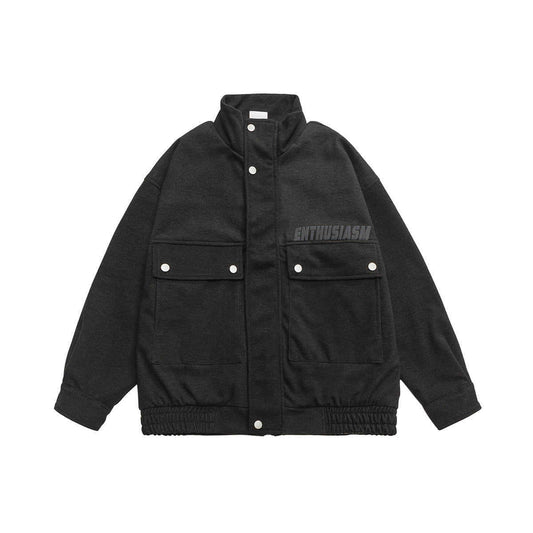 Urban Vibe Loose Fit Printed Jacket