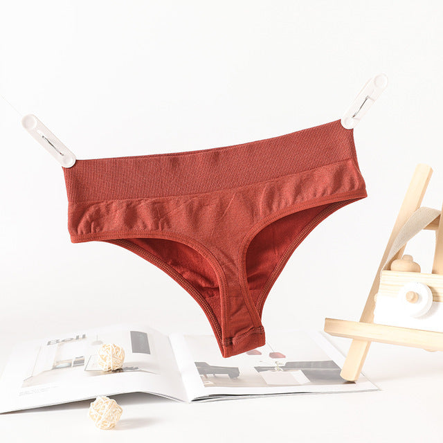 Elegant Lace Thong Lingerie Panties