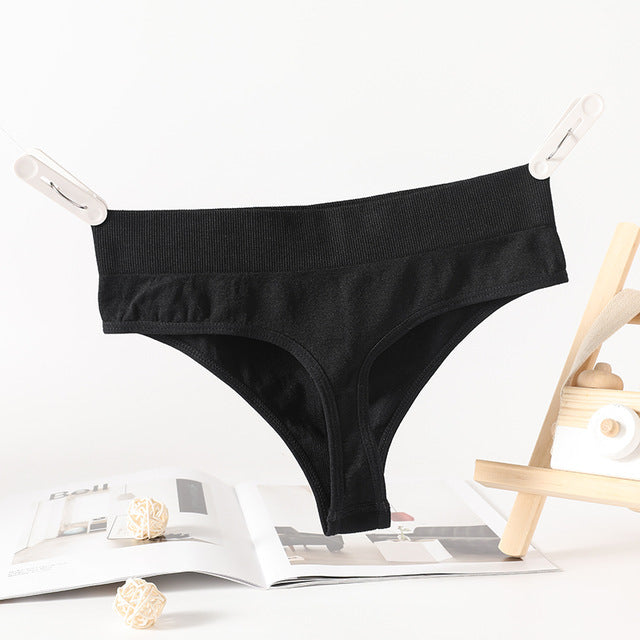 Elegant Lace Thong Lingerie Panties