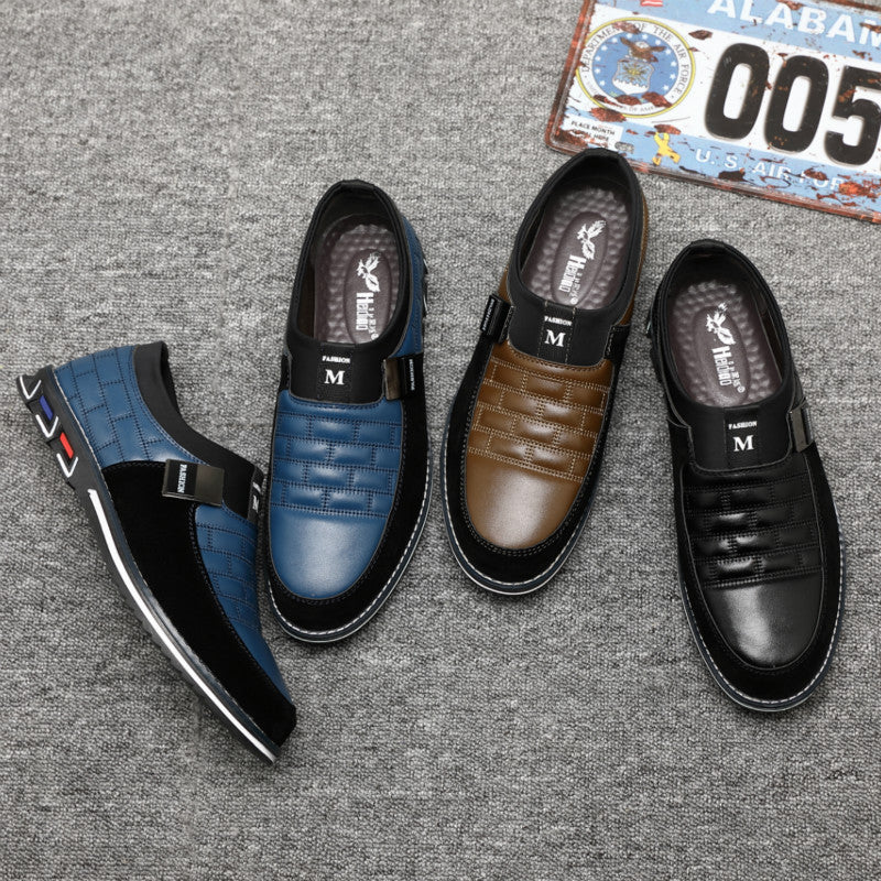 K-Style Elegant Leather Business Shoes for Men
