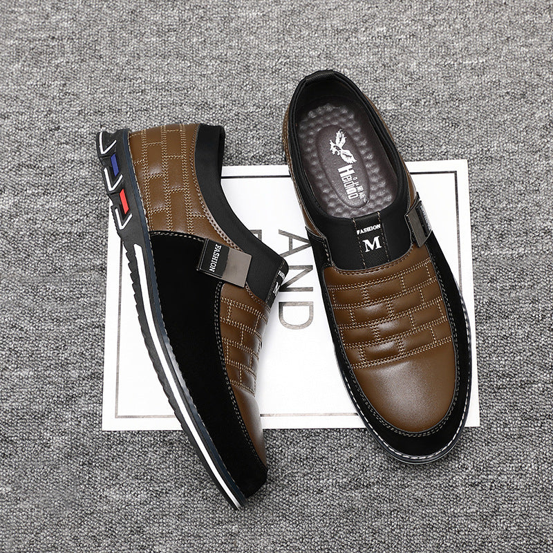 K-Style Elegant Leather Business Shoes for Men