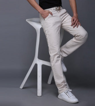 Urban Fit Slim Straight Trousers