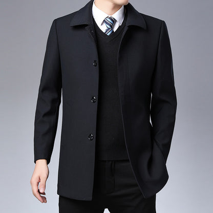 Urban Gentleman Suit Collar Top