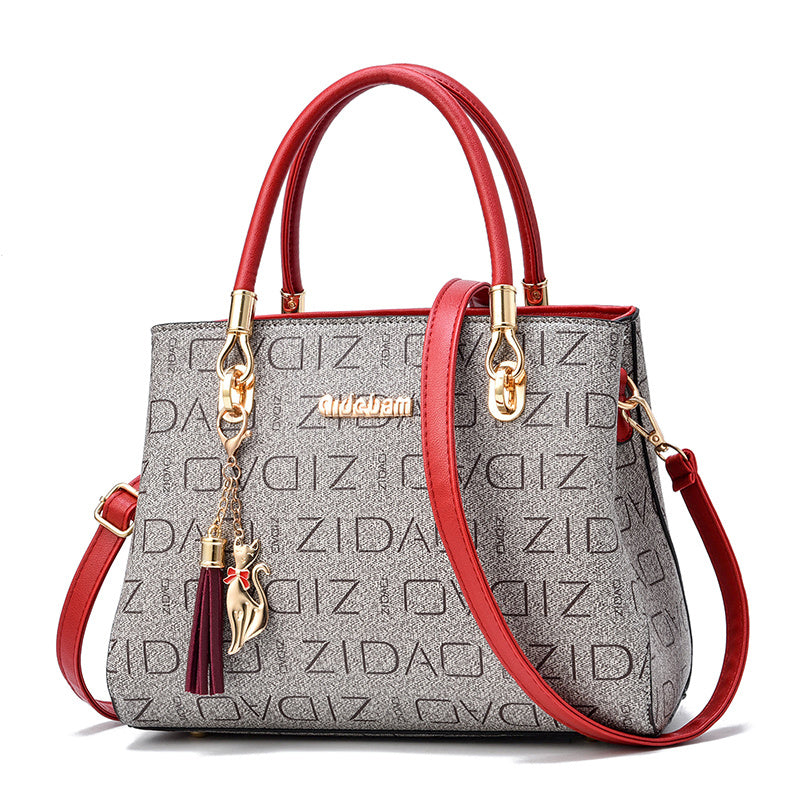 Print Chic All-Match Shoulder Messenger Bag