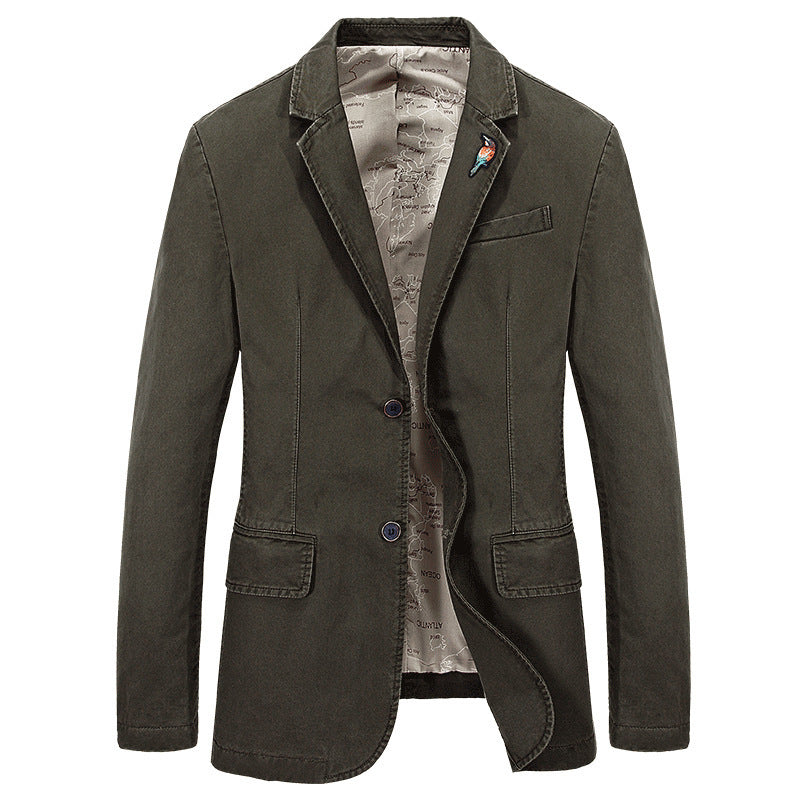 Classic Cotton Casual Blazer