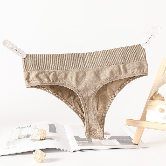 Elegant Lace Thong Lingerie Panties