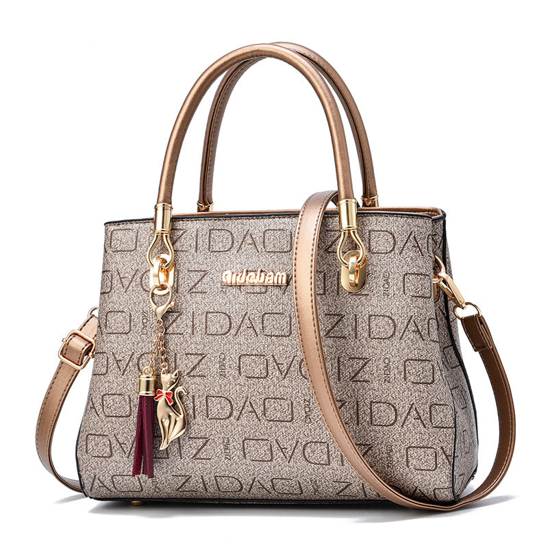 Print Chic All-Match Shoulder Messenger Bag