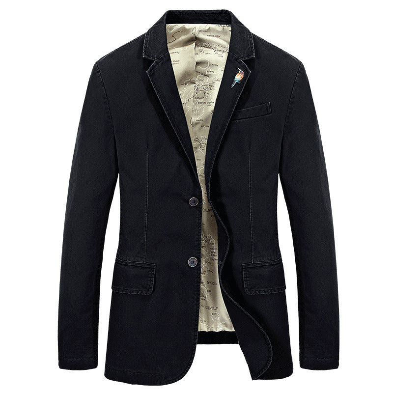 Classic Cotton Casual Blazer