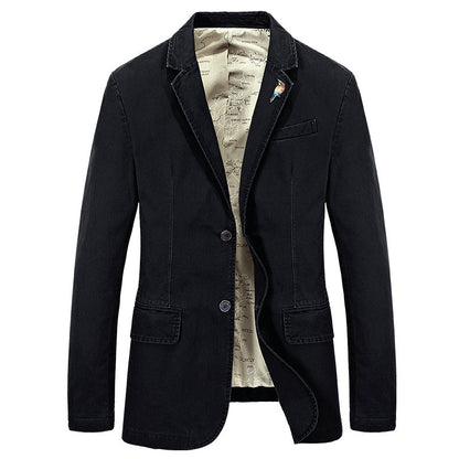Classic Cotton Casual Blazer