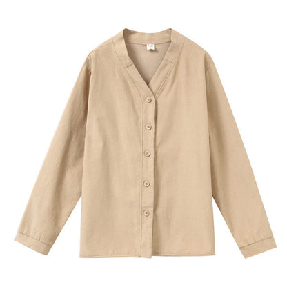 Cozy Chic Corduroy Shirt – Plus Size Comfort