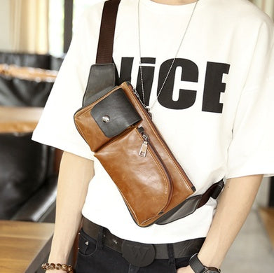 Compact Edge Leather Bag