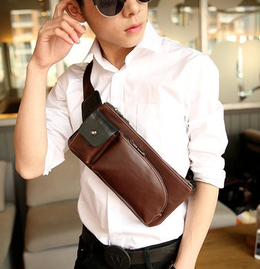 Compact Edge Leather Bag