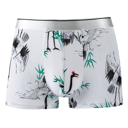 Breathable Silk Boxer Shorts