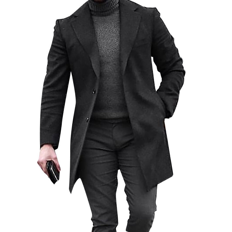 Urban Breeze Mid-Length Slim Fit Windbreaker