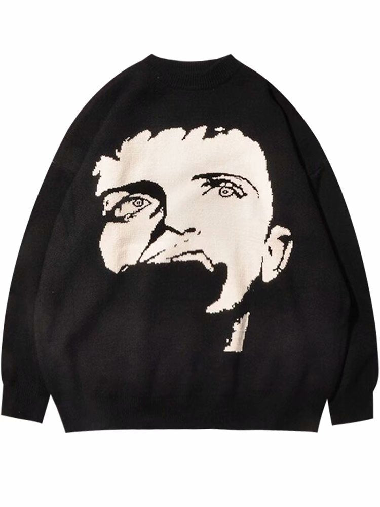 Streetwear Vibes Warm Winter Sweater