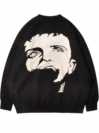 Streetwear Vibes Warm Winter Sweater