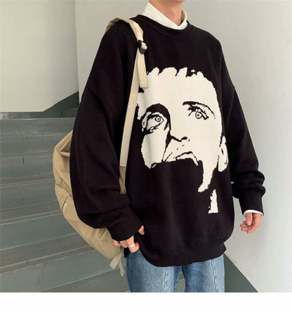Streetwear Vibes Warm Winter Sweater