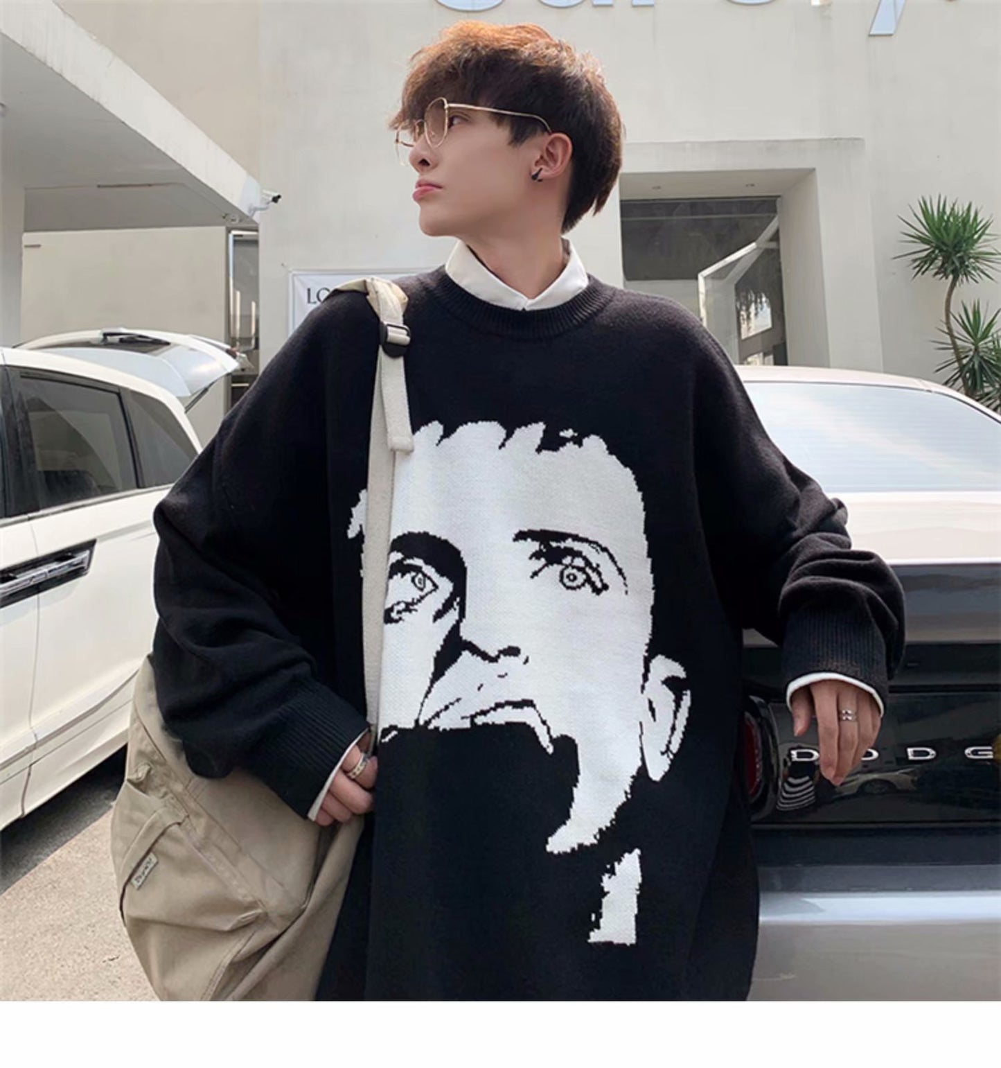 Streetwear Vibes Warm Winter Sweater