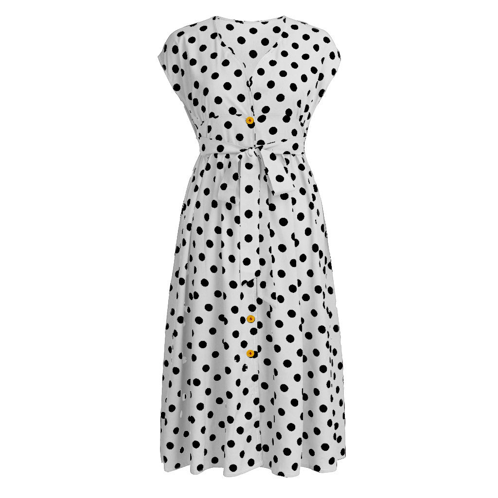 Breezy Bliss Polka Dot Dress