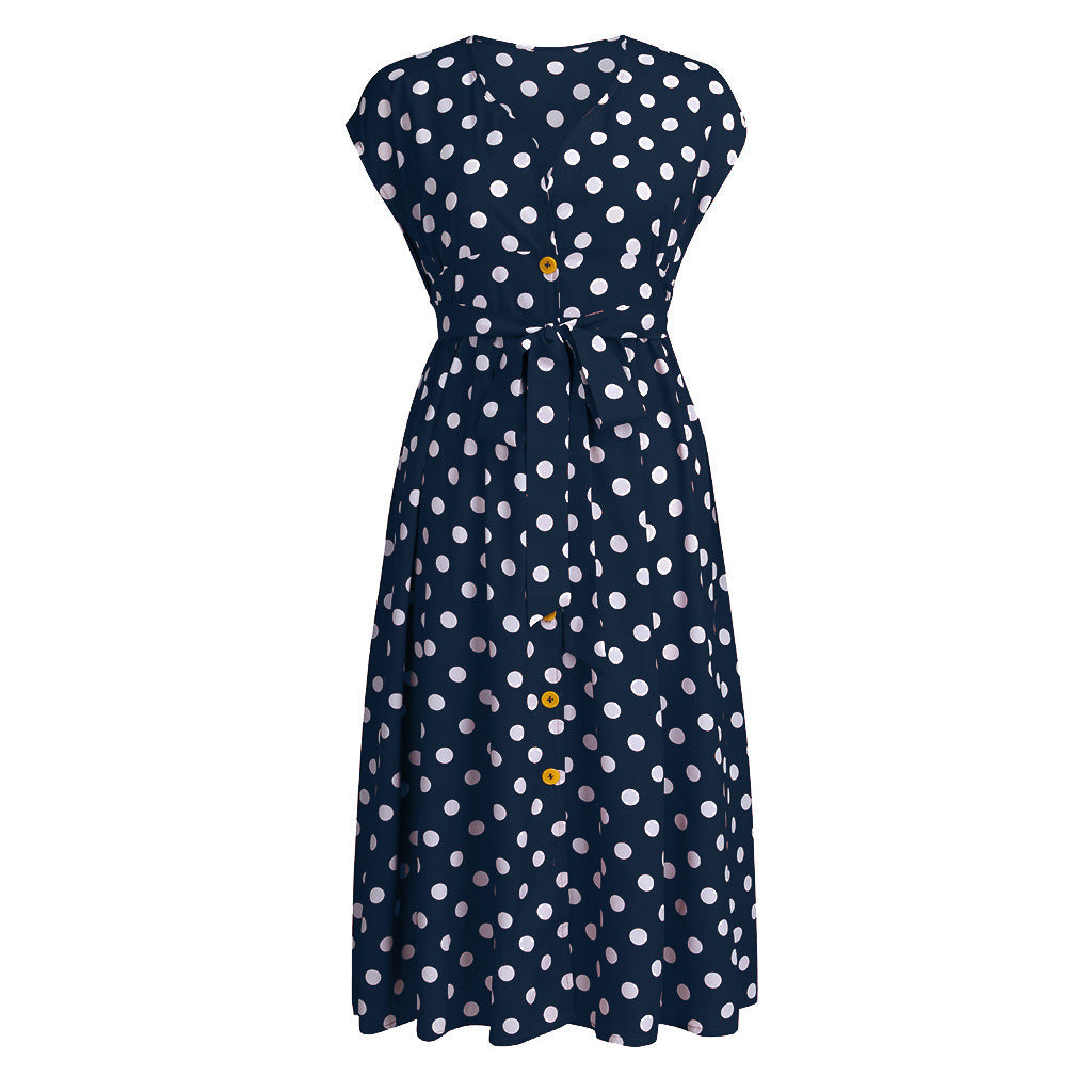 Breezy Bliss Polka Dot Dress