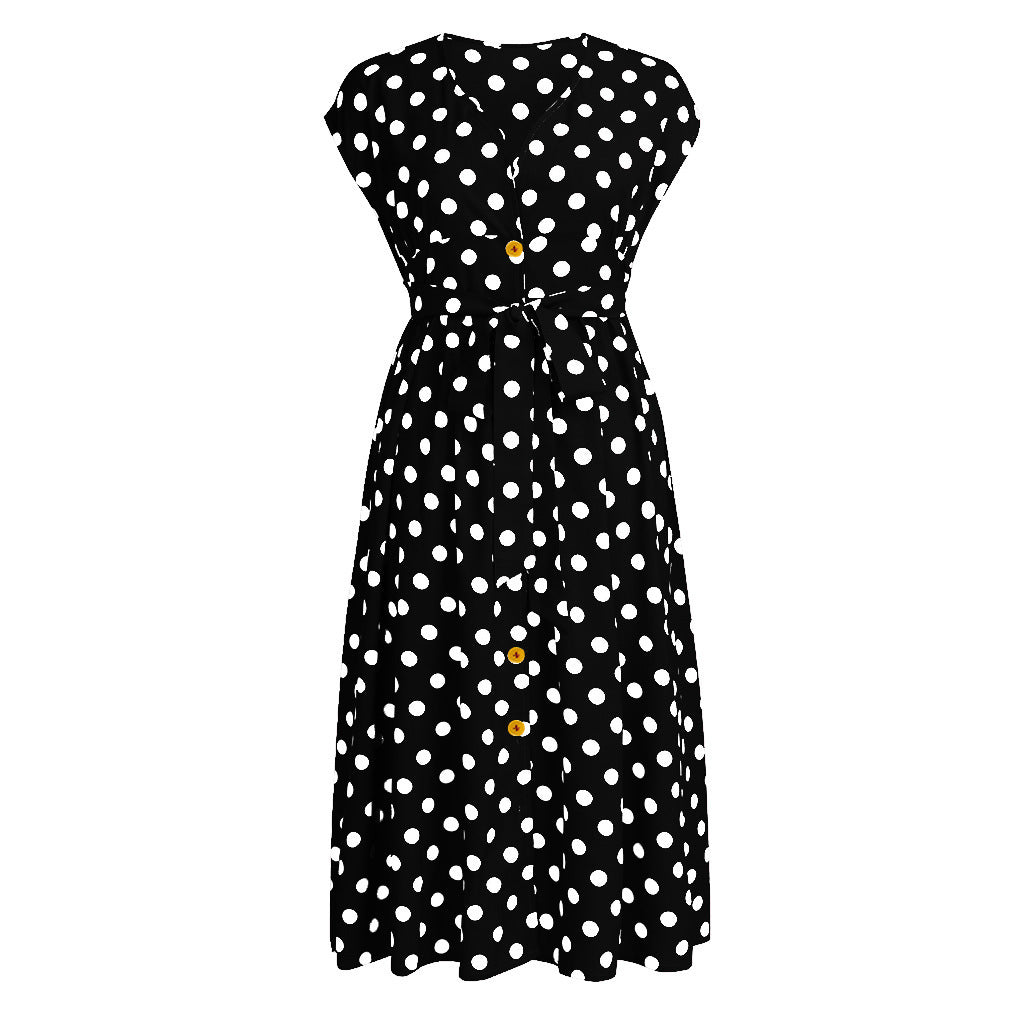Breezy Bliss Polka Dot Dress