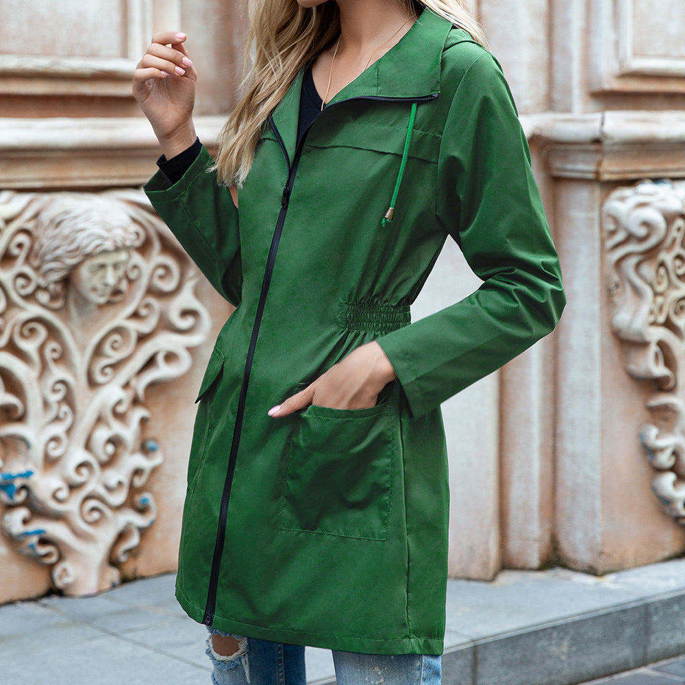 Waterproof Hooded Raincoat