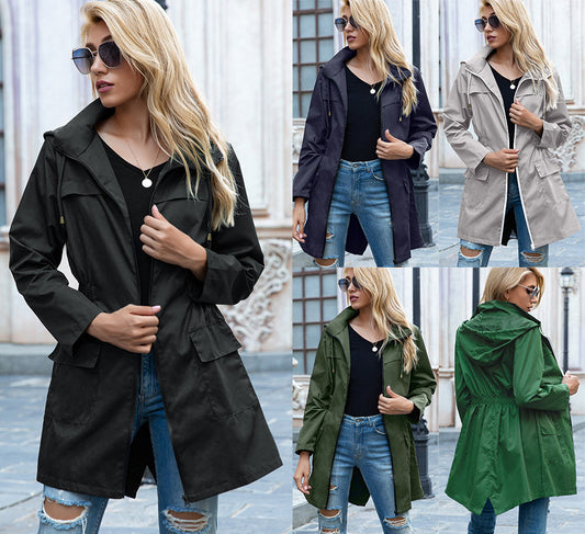 Waterproof Hooded Raincoat