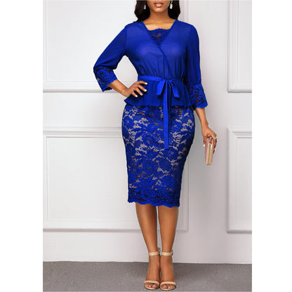 Modish Flow Plus Size Dress