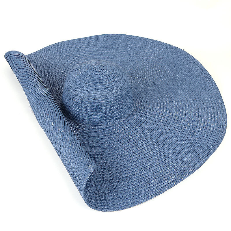 Oversized Summer UV Protection Straw Hat