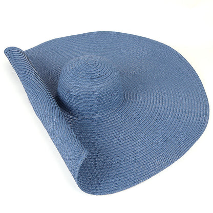 Oversized Summer UV Protection Straw Hat