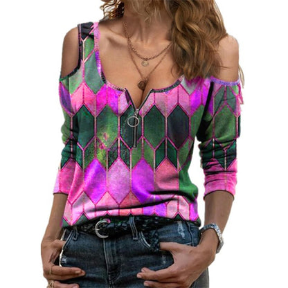 Urban Edge Zipper Crop Top