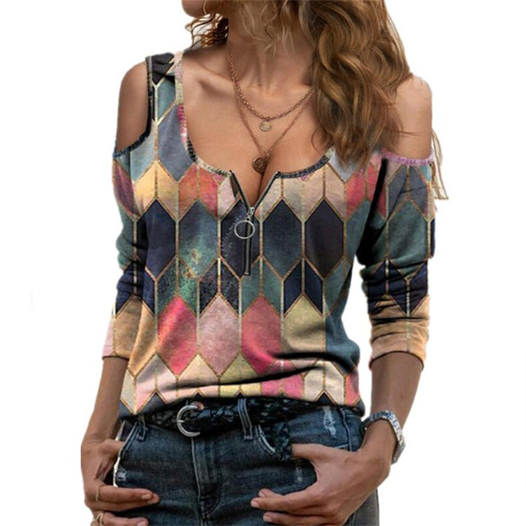 Urban Edge Zipper Crop Top