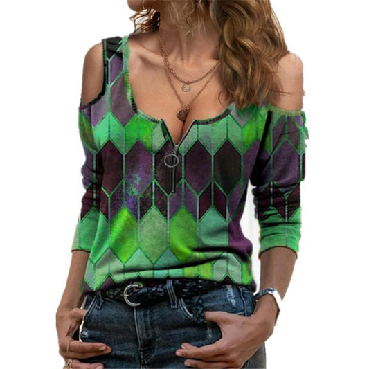 Urban Edge Zipper Crop Top