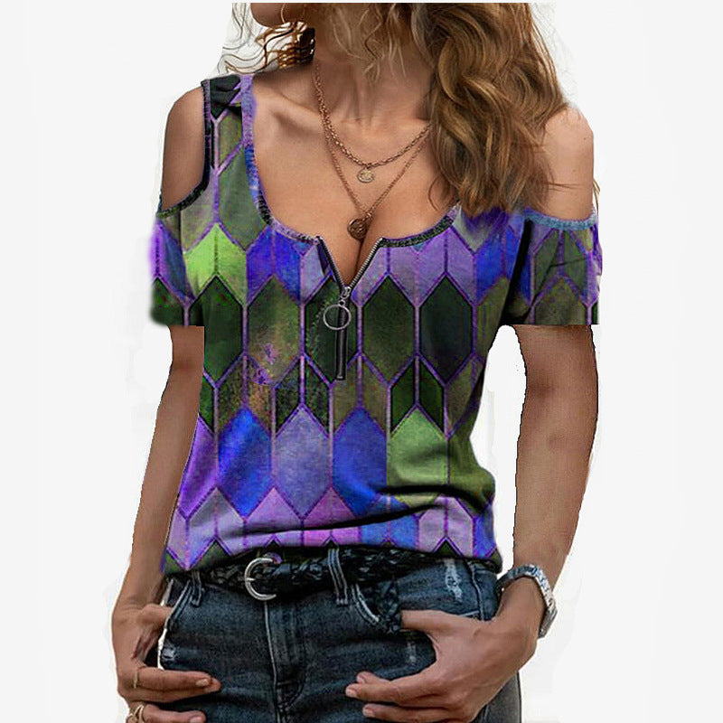 Urban Edge Zipper Crop Top