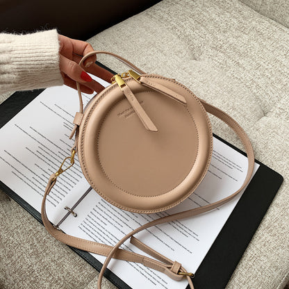 Minimalist Muse Circle Shoulder Bag
