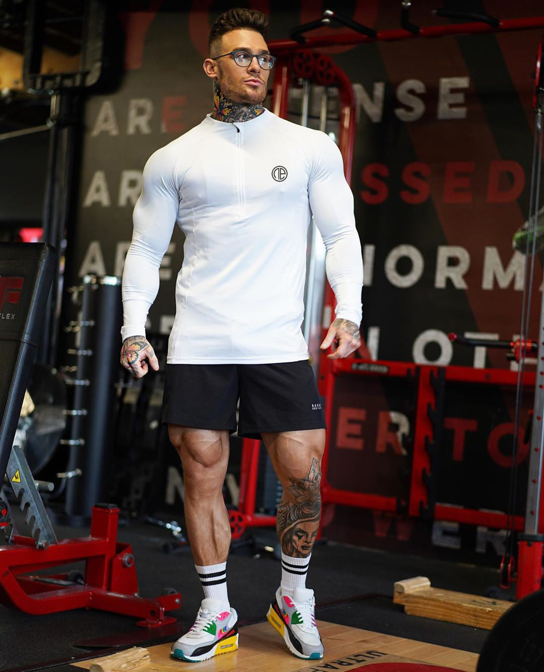 Velocity Zip Men’s Long Sleeve Gym Shirt – Performance Activewear