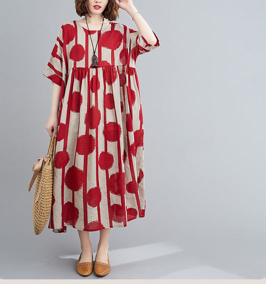 Dottie Delight Plus Size Sundress