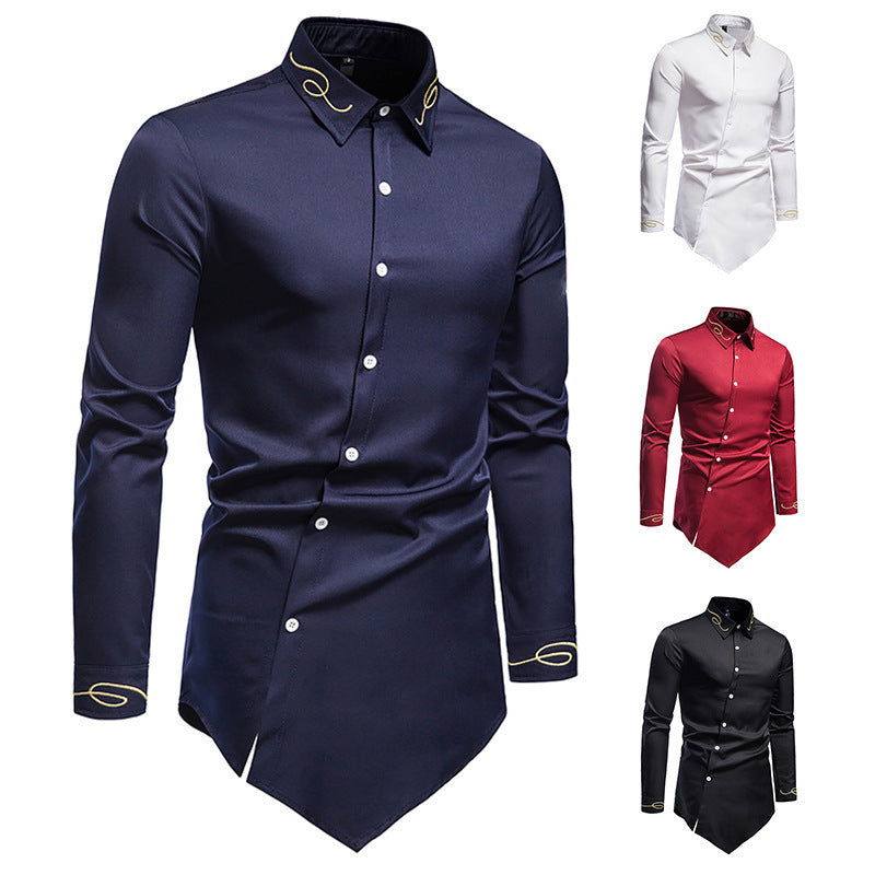 Denim Revival Asymmetric Shirt