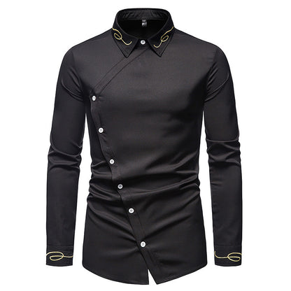 Denim Revival Asymmetric Shirt
