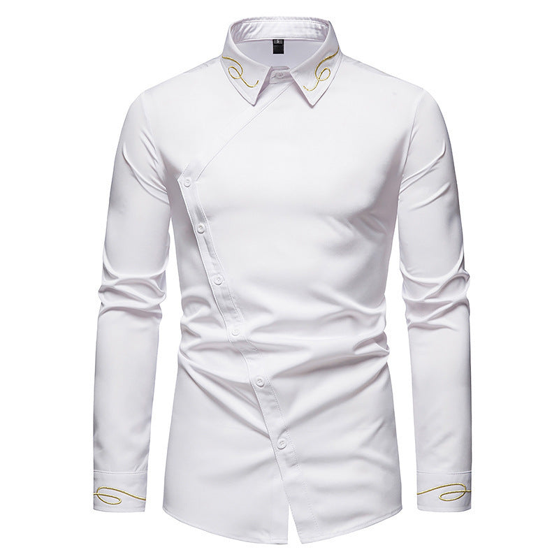Denim Revival Asymmetric Shirt