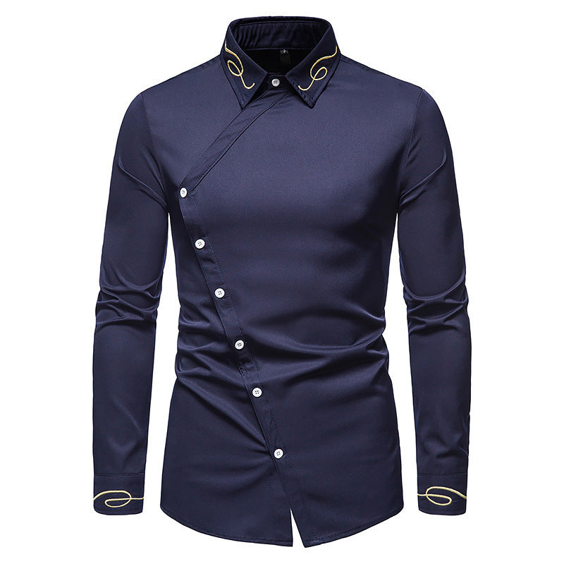 Denim Revival Asymmetric Shirt