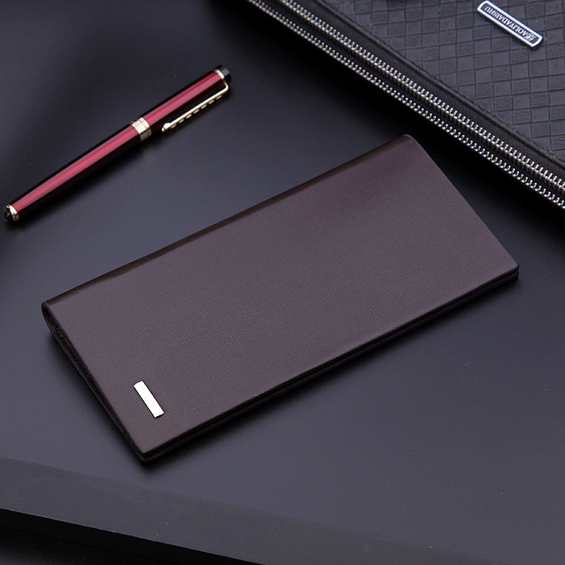 Niche Style Long Wallet for Men