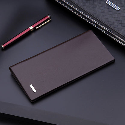Niche Style Long Wallet for Men