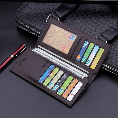 Niche Style Long Wallet for Men