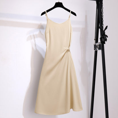 Green Delight Suspender Dress