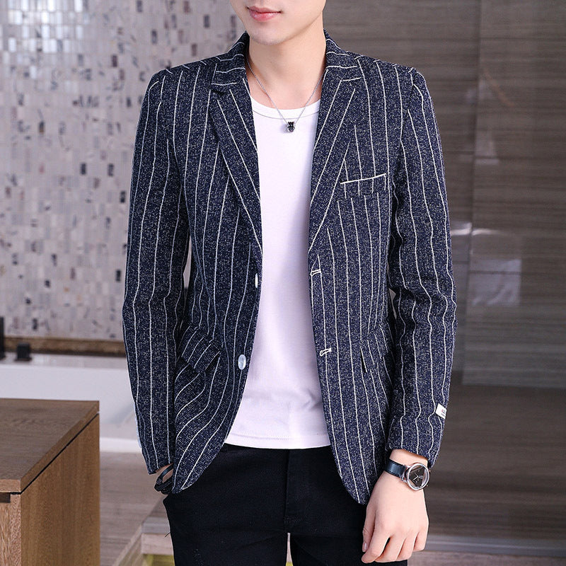 Trendy Korean Plaid Blazer